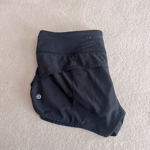 Lululemon low rise running shorts